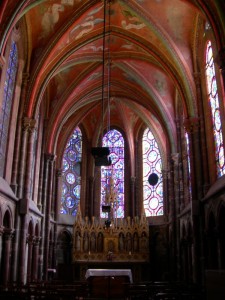 La chapelle de la cathédrale Saint Julien du Mans