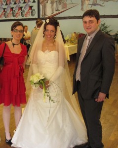 La mariée, Arnaud et moi